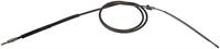parking brake cable, 257,20 cm, rear right
