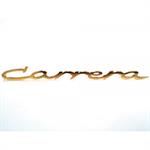 emblem, "Carrera", litet, guld