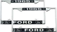 1965 Ford License Plate Frame