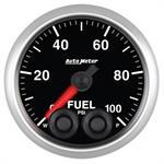 Fuel pressure, 52.4mm, 0-100 psi, electric