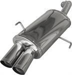 Muffler Rear Ar 156 3.2 Gta ( 250pk ) 02- 2x80