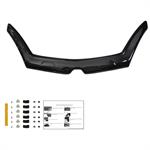 Oneway Bonnet Protector suitable for Renault Kangoo 2nd Gen. Facelift 2014-2019 - Gloss black