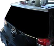 Dakspoiler passend voor Toyota iQ 2009- (PU)