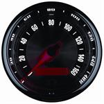 Speedometer 86mm 0-160mph American Muscle