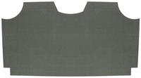 Trunk Mat, Felt, 1970 Catalina Convertible, Green/Gray