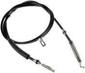 parking brake cable, 291,29 cm, rear right