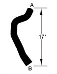 Curved Radiator Hose