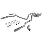 Exhaust System, American Thunder, Cat-Back, Stainless Steel, Dodge, 4.7L, Kit