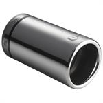 Exhaust Tail Pipe round Ø80xl150 38-48mm