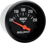 Diff Temperature Gauge 52mm 100-250 F Z-series Electric