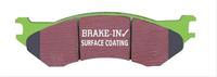 brake pads, Greenstuff organic material