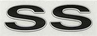 Rear Panel Emblem, SS, Silver