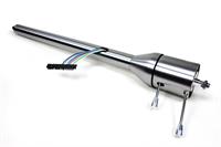 Steering Column, Tilt, Steel, Natural, 35 in. Length, 2 in. Diameter, Floor Shift, Universal, Each