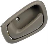 interior door handle front/rear left textured gray