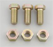 Torque Converter Bolts, 7/16-20 in. x 1.00 in., Hex Head, Steel, Buick, Chevy, Oldsmobile, Pontiac, TH400, Kit