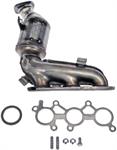 Exhaust Manifold With Integrated Catalyic Converter