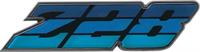 emblem"Z28"grill blå