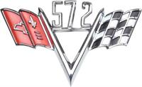 572 Crossed Flags	 Front Fender Emblem	 Each