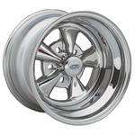 Wheel "61C S/S" Steel/Aluminum", 9x17"