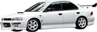 Chargespeed Sideskirts passend voor Subaru Impreza GC8 Type1