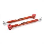 Control Arms, Rear Lower, Tubular, Bushings Red Powdercoated