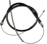 parking brake cable, 185,42 cm, rear right