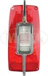 Tail Light Lens - Includes Backup Lens and Chrome Trim - Right Or Left