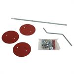 Shaft and Butterfly, Replacement, Includes Screws, Kit