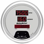 Speedometer / Tachometer 86mm 0-160mph Ultra-lite Digital Electronic