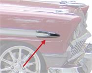 LH/RH FENDER POINT MOLDING