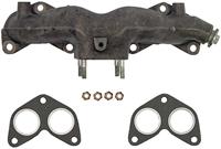 Exhaust Manifold, Cast Iron, Hardware, Gaskets, Ford, 2.2L, Each