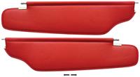 Sun Visors, Madrid Grain, 1961-62 Cadillac/Pontiac Convertible, 2-Pin