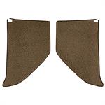 1964-66 Chevrolet/GMC Truck	 Carpet Kick Panel Inserts	 w/o Cardboard Backing	 Loop	 Medium Saddle