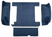 bagagematta med 1st bensintank & baklämslås - Cargo Area - Loop Carpet Kit - Medium Blue