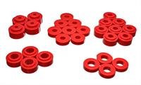 Bushing, Body Mount Set, Red