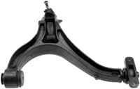 Control Arm, Driver Side Front Lower, Steel, Black