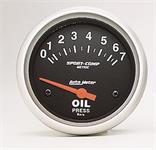 Oil pressure, 67mm, 0-7 bar, electric