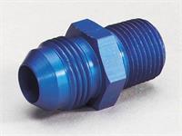 Fitting, Adapter, AN8 x 3/8"NPT, Straight, Blue