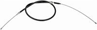 parking brake cable, 168,50 cm, rear left and rear right