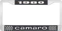 nummerplåtshållare, 1980 CAMARO STYLE 1 svart
