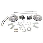 Brake Kit, Drum to Disc Conversion, Solid Vented Rotors, Calipers, Rear 9 inch small bearing