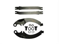 1955-64 Chevy Rear Emergency Brake Shoe Lever Set - Steel Reproductions Of Original, Necessary For Proper Emer