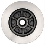 Brake Rotor, R-Line, Vented, Cast Iron, Natural