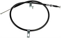 parking brake cable, 140,11 cm, rear right