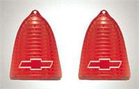 Taillight Lenses,Red,1955