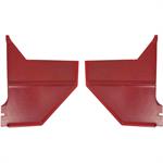 1968 Ford Mustang	 Coupe/Fastback	 Kick Panels	 Dark Red / Maroon