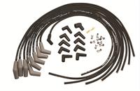 Spark Plug Wires, Spiral Wound, 9mm, Black, 135 Degree Boots, Ford, V8, Set