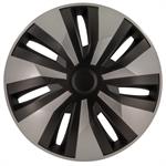 Set wheel covers Orion-VAN 15-inch silver/black (spherical)