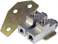 Brake Proportioning Valve, Fixed, Aluminum, Natural