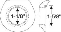 Headlight bar grommet